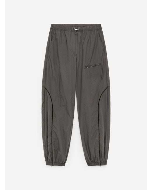 ARKET Gray Sheer Ripstop Trousers