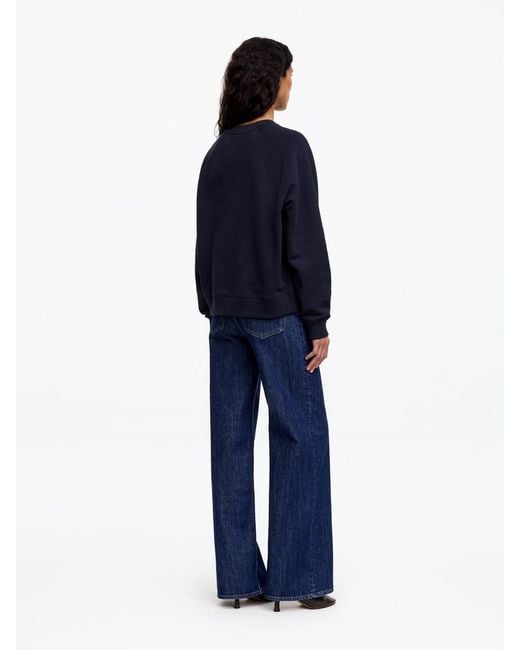 ARKET Blue Terry Sweatshirt