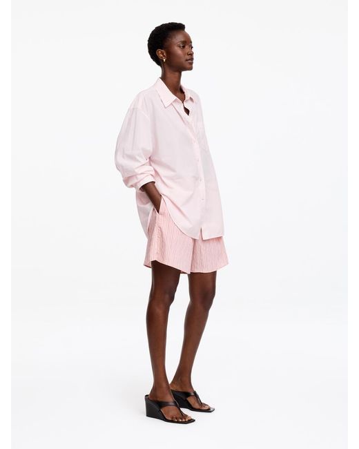 ARKET Pink Relaxed Shorts