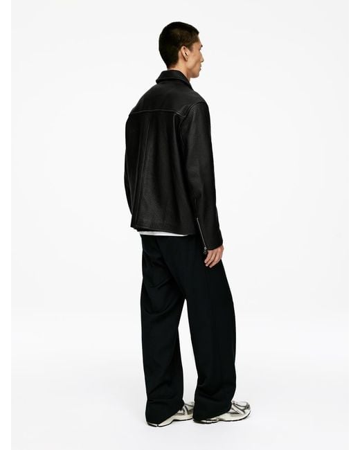 ARKET Lederjacke in Black für Herren