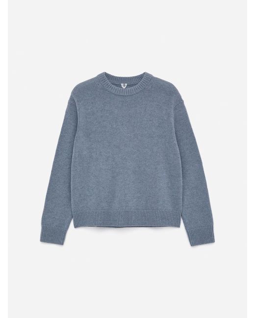ARKET Blue Heavy Knit Wool Jumper for men