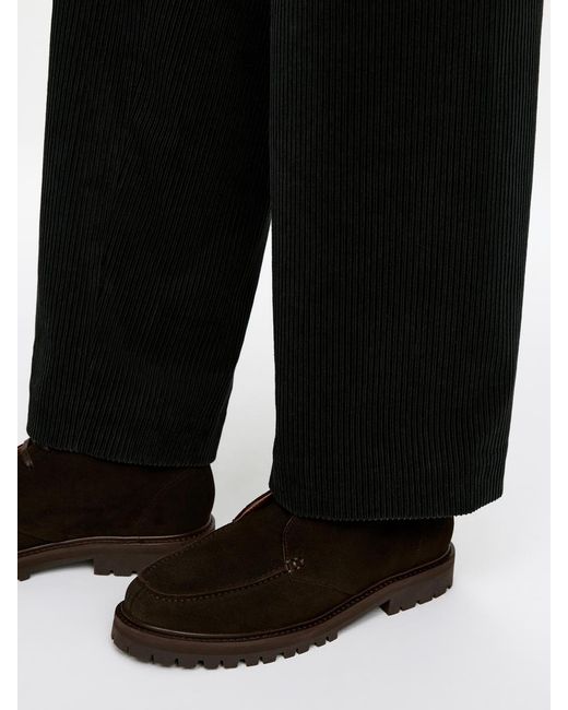 ARKET Chukka Boot Aus Veloursleder in Brown für Herren