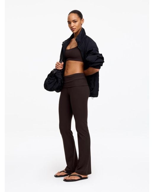 ARKET Black Flared Leggings