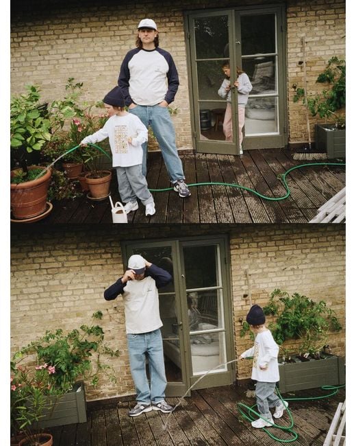 ARKET Black Peanuts Cap for men