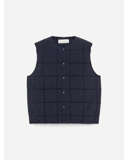 ARKET Black Quilted Vest for men