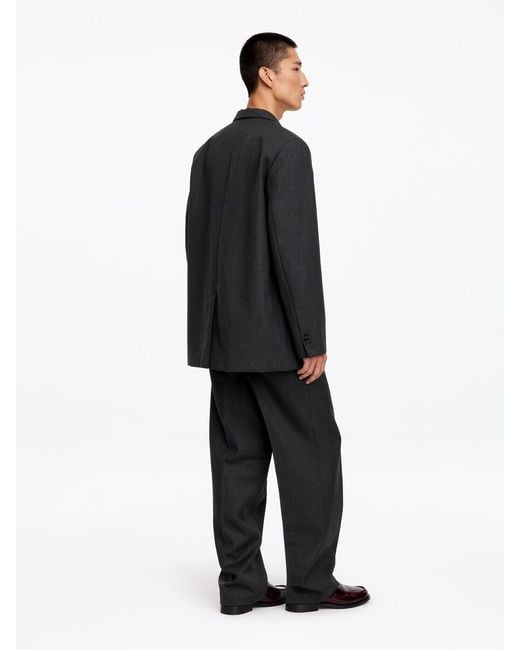 ARKET Blue Wool Blazer for men