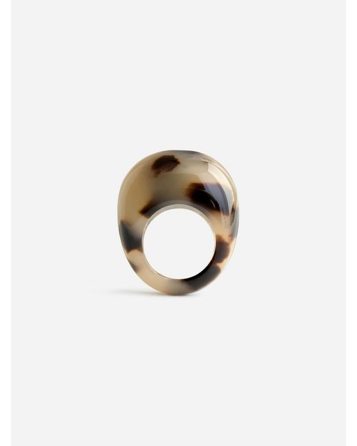 ARKET Black Chunky Ring