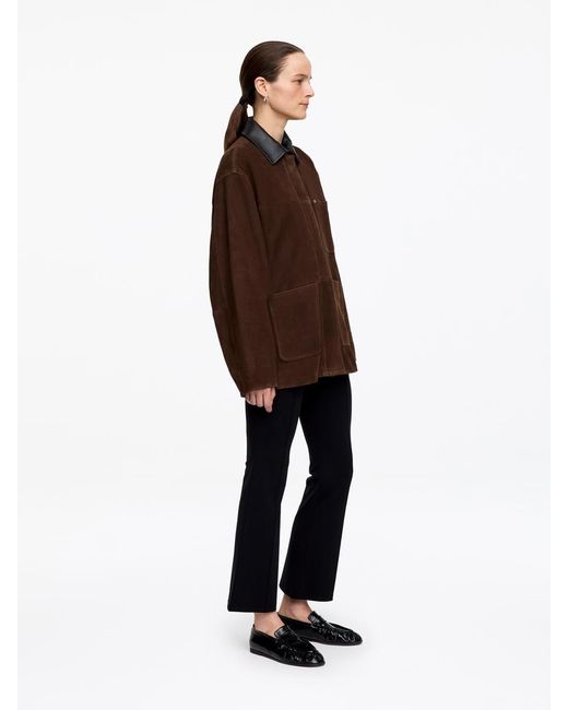 ARKET Brown Suede Jacket