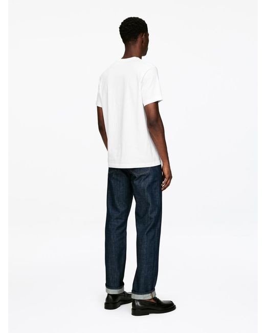 ARKET White 170 Gsm Regular T-Shirt for men