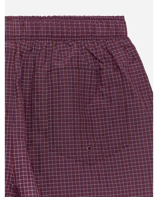 ARKET Red Allover-Printed Swim Shorts for men