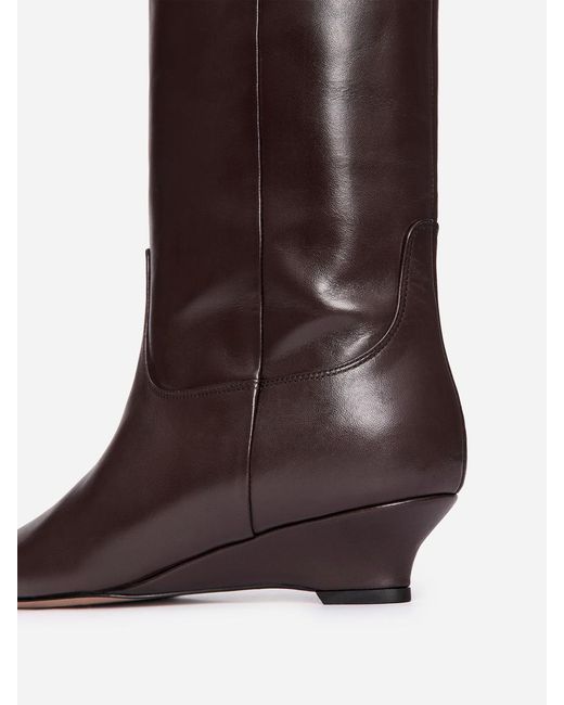 ARKET Black Leather Boots
