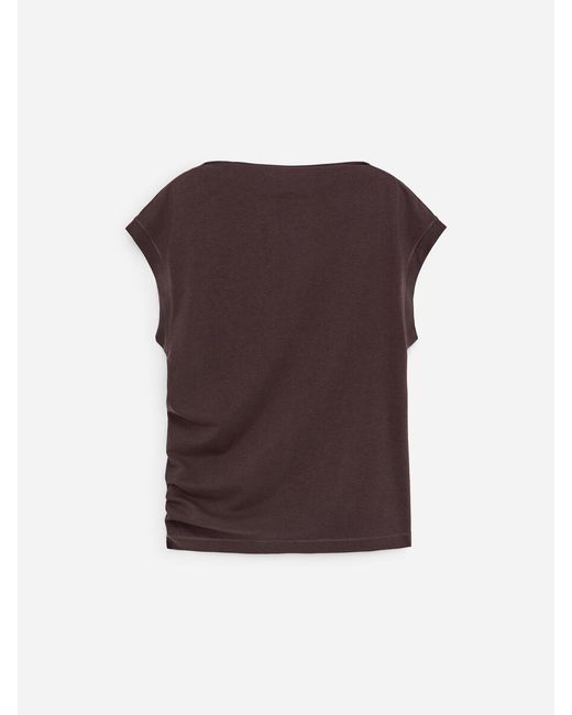 ARKET Purple Twisted Top