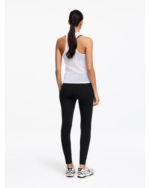 ARKET Black Soft Active Leggings