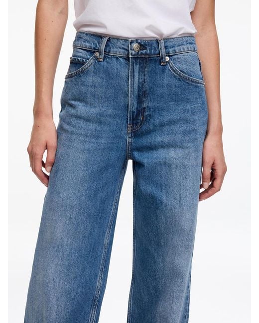 ARKET Blue Lupine Flared Jeans
