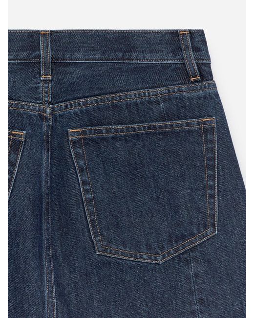 ARKET Blue Denim Mini Skirt