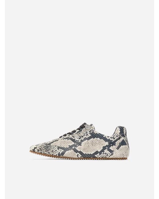 ARKET White Leather Sneakers