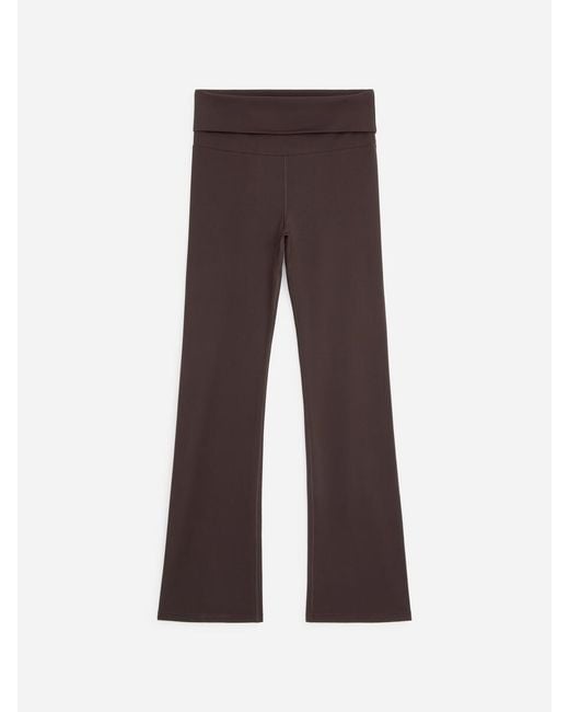 ARKET Black Flared Leggings