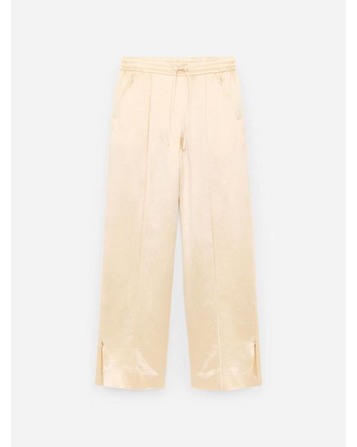 ARKET Natural Satin Trousers