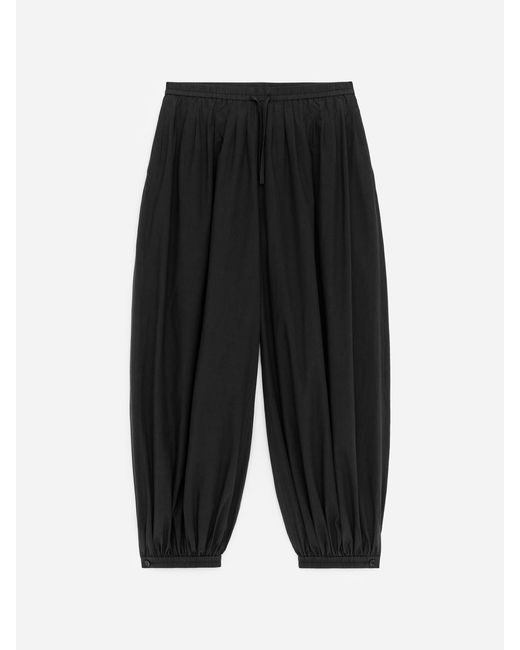 ARKET Blue Balloon Cotton Trousers