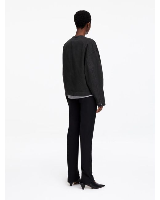 ARKET Black Cotton Jacket