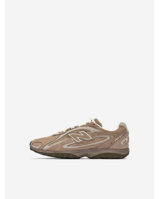 ARKET White New Balance 204L Suede Trainers