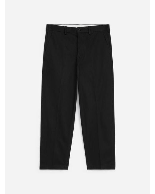 ARKET Black Relaxed Chinos for men