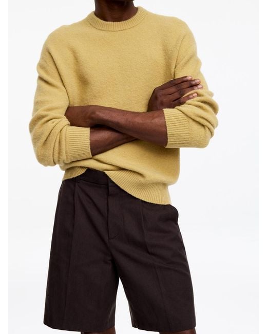 ARKET Natural Alpaca-Merino Wool Blend Jumper for men
