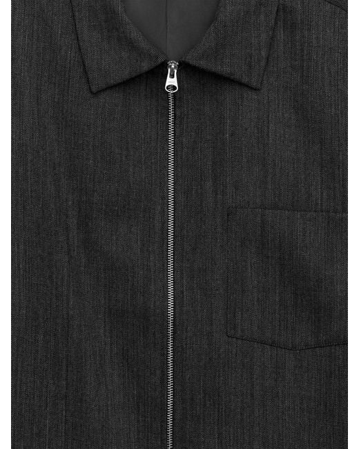 ARKET Black Wool Jacket for men