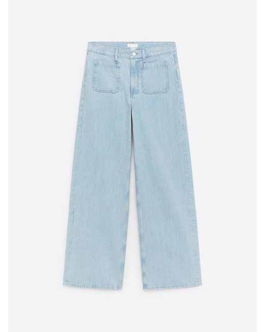 ARKET Blue Lupine Flared Jeans