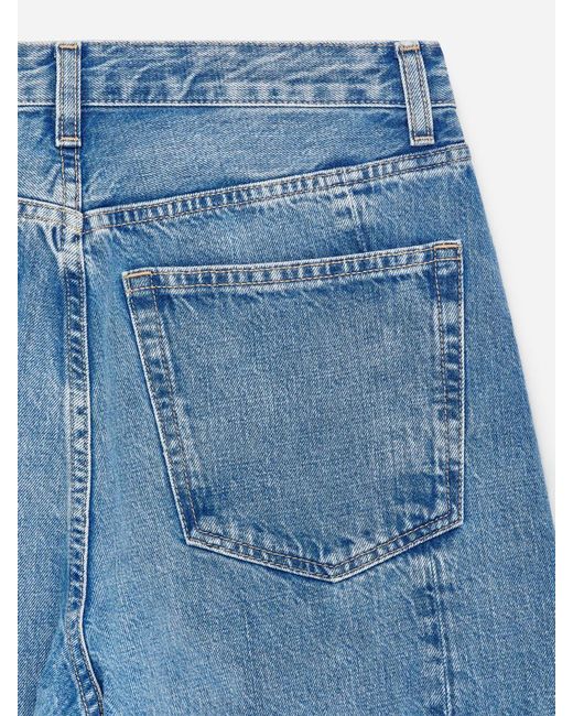 ARKET Blue Bloom Barrel Jeans