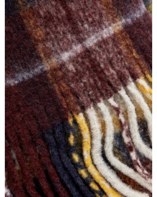 ARKET Brown Wool Blend Scarf