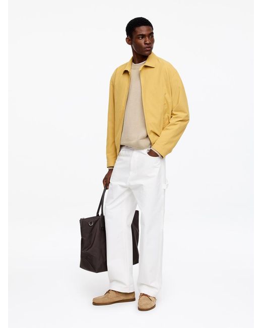 ARKET Natural Linen Cotton Jumper for men