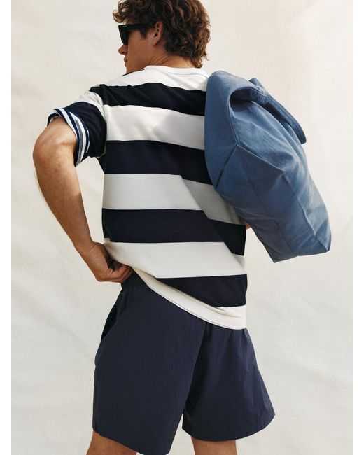 ARKET Blue Oversized Canvas Tote for men