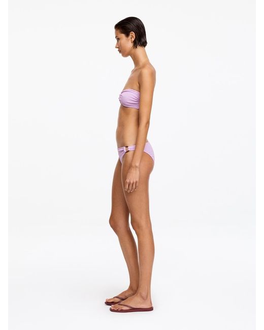 ARKET White Structured Bikini Briefs