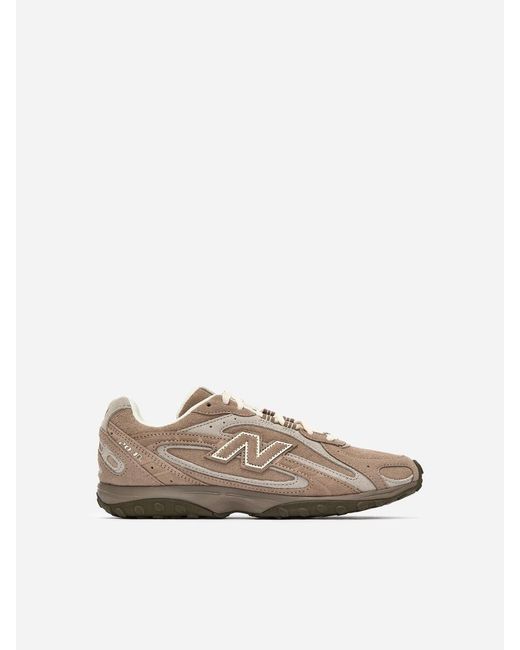ARKET White New Balance 204L Suede Trainers