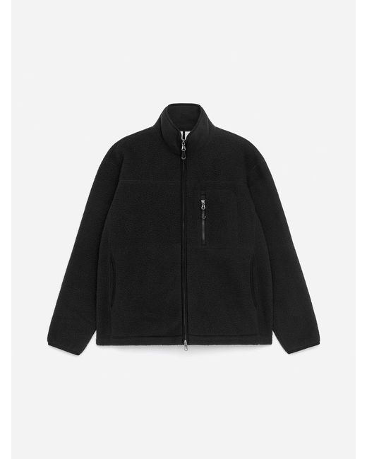 ARKET Black Fleece Jacket for men