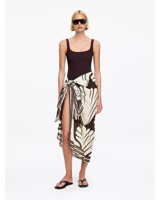 ARKET White Wrap Beach Sarong