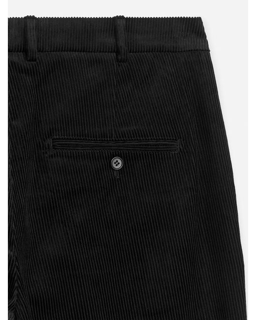 ARKET Black Corduroy Trousers for men