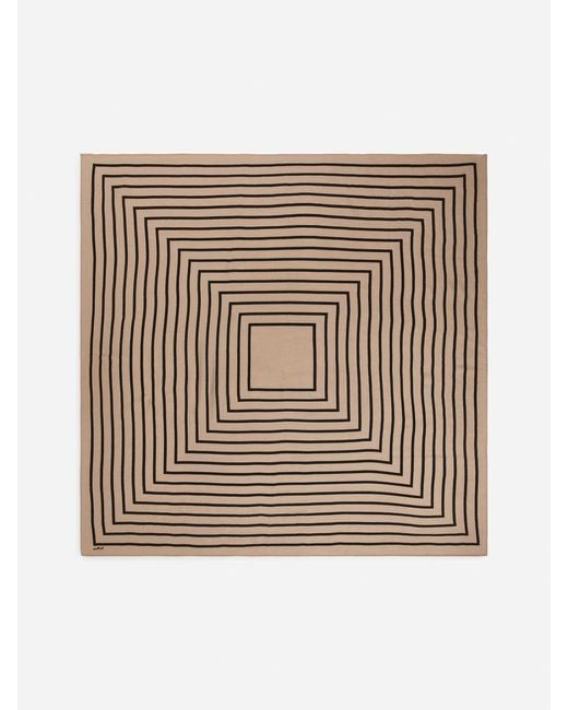 ARKET Natural Printed Scarf