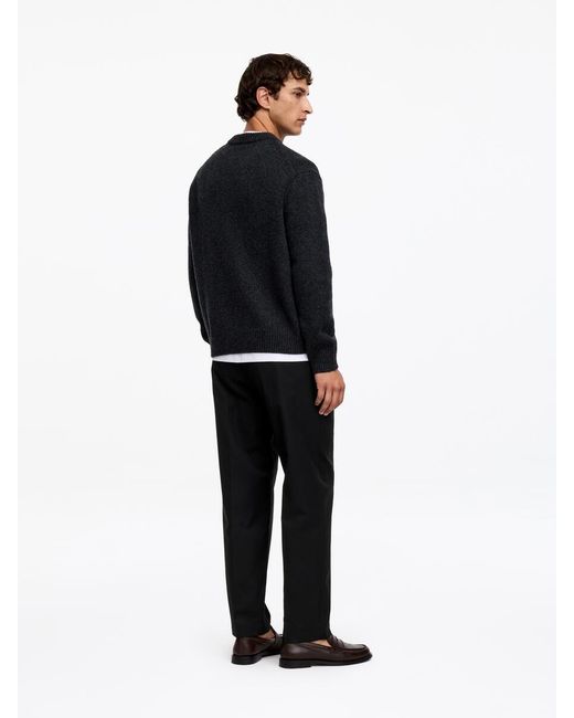 ARKET Blue Relaxed Tailored Trousers for men