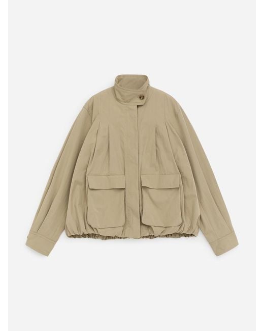 ARKET Blue Blouson Jacket