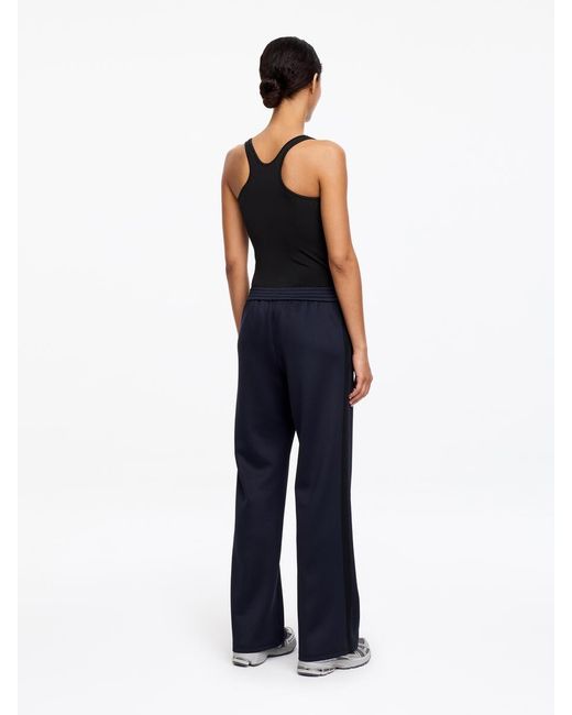 ARKET Blue Racerback Bodysuit