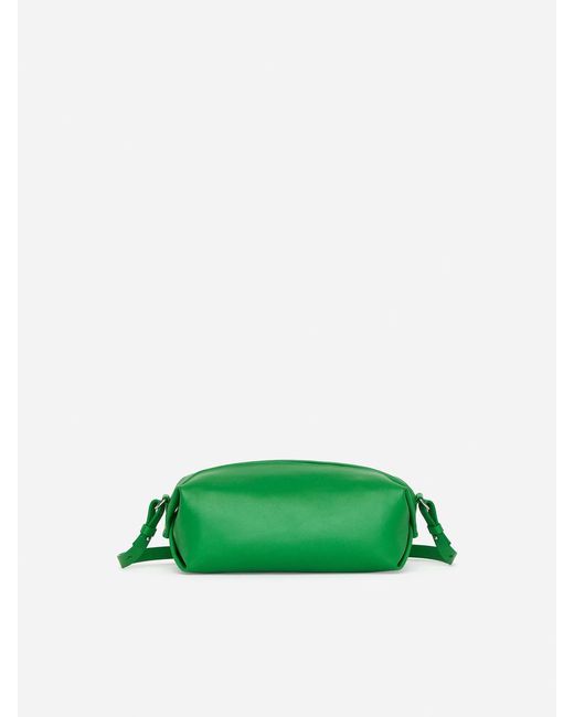 ARKET Green Leather Crossbody Bag