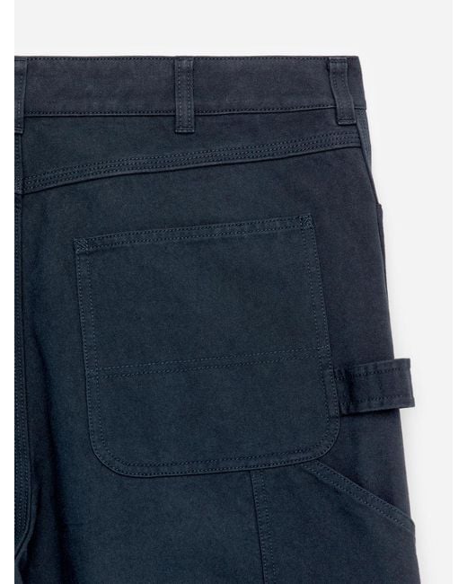 ARKET Green Relaxed Canvas Trousers for men