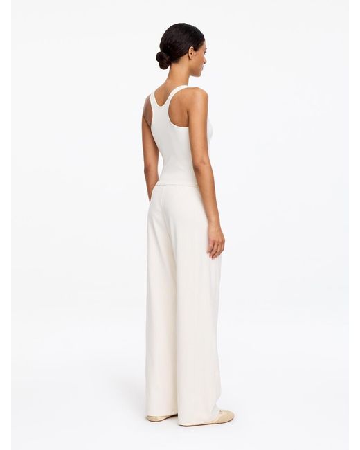 ARKET White Racerback Bodysuit