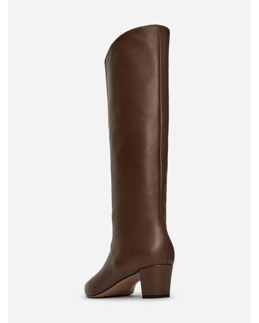 ARKET Black Mid-Calf Leather Boots