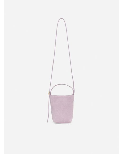 ARKET Natural Split Suede Crossbody Bag