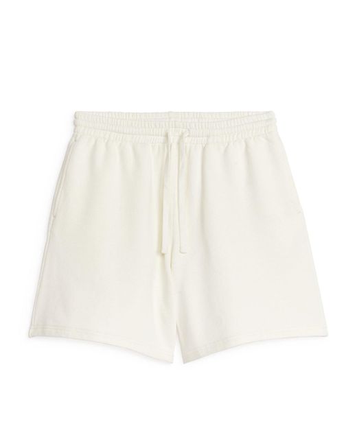 ARKET Natural French Terry Shorts
