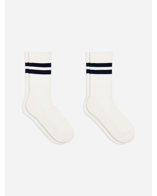 ARKET White Sporty Cotton Socks for men