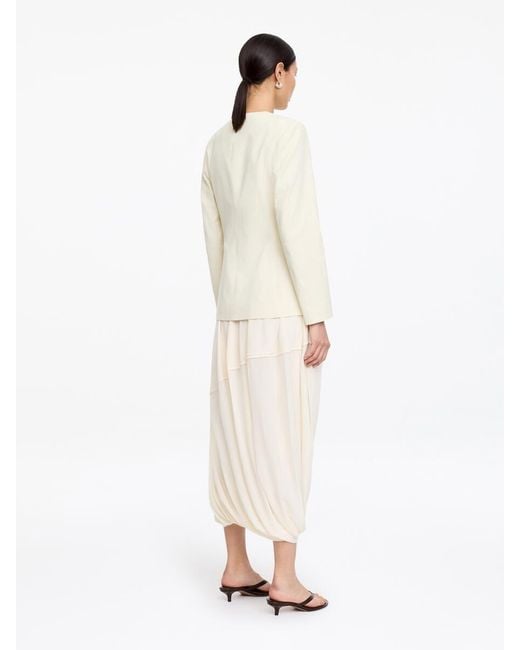ARKET Natural Linen-Blend Blazer